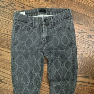 MOTHER “the looker” jeans in Snake